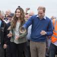 Le prince William et la duchesse de Cambridge à Anglesey le 30 août 2013