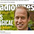 Radio Times a proposé le 10 septembre 2013 un nouvel extrait de l'interview du prince William pour CNN etITV, dont la diffusion intégrale est programmée le 15 septembre.