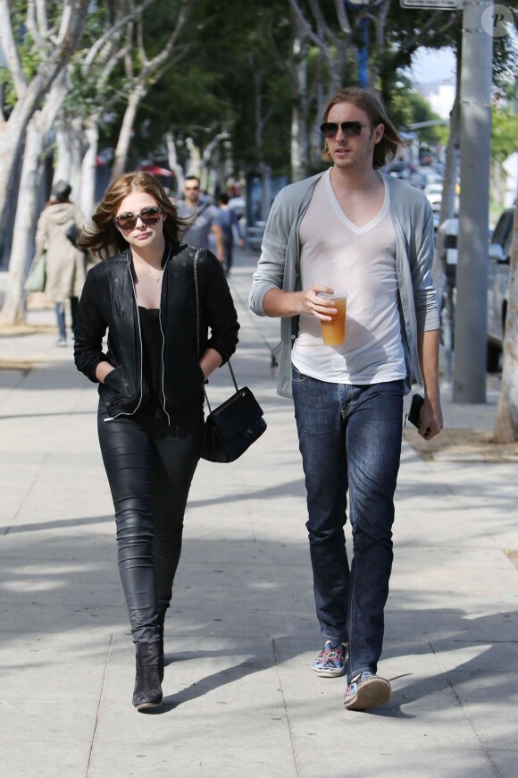 EXCLUSIVE - Chloë Moretz et son frère Trevor à West Hollywood le 7 mai 2013