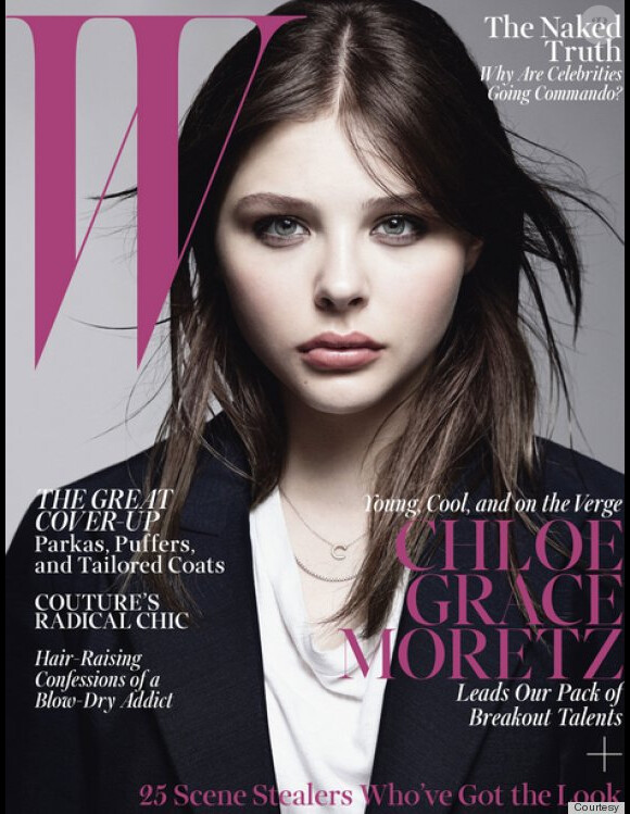 Chloë Grace Moretz en couverture du magazine W - septembre 2013