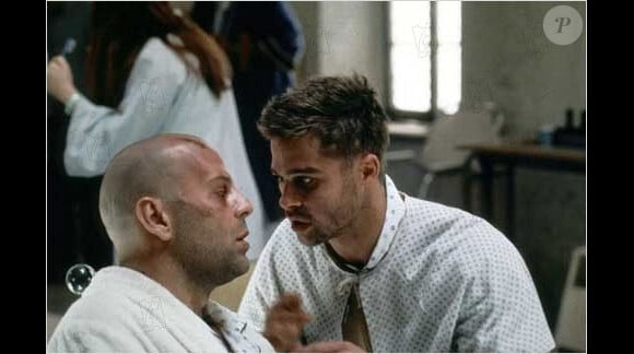 Bruce Willis et Brad Pitt dans "L'Armée des 12 singes" (1995).