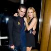 Lindsay Lohan et Markus Molinari à la soirée de lancement de l'édition septembre 2013 de Purple Magazine à New York, le 11 septembre 2013.