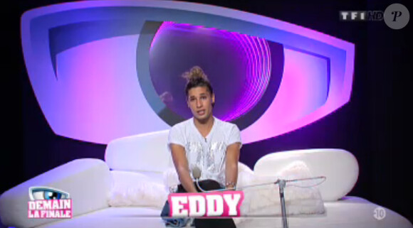 Eddy dans la quotidienne de Secret Story 7 sur TF1 le jeudi 12 septembre 2013