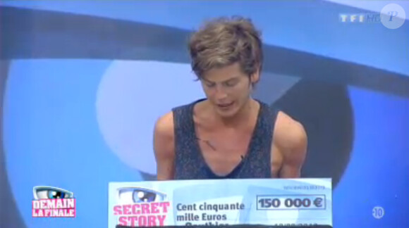 Gautier dans la quotidienne de Secret Story 7 sur TF1 le jeudi 12 septembre 2013