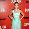 Scarlett Johansson, dans une robe Roland Mouret, lors de l'avant-première du film Don Jon à New York le 12 septembre 2013