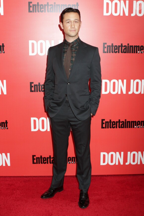 Joseph Gordon-Levitt lors de l'avant-première du film Don Jon à New York le 12 septembre 2013
