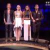 Anaïs, Alexia, Vincent et Gautier disent adieu à la Maison des Secrets - Finale de Secret Story 7. Le 13 septembre 2013.