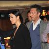 Monica Bellucci et Vincent Cassel lors d'une avant-première de The Artist à Paris le 28 septembre 2011