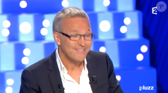 Laurent Ruquier dans l'émission On n'est pas couché de France 2. Samedi 14 septembre 2013.