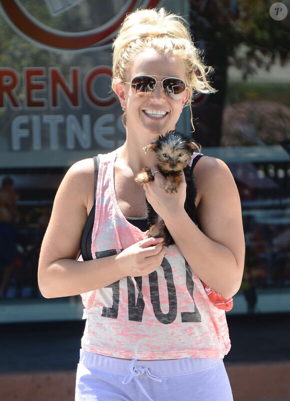 Britney Spears à Los Angeles, le 30 août 2013.