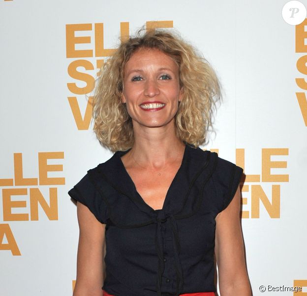 Alexandra Lamy lors de l'avant-première du film Elle s'en va à Paris au cinéma L'Arlequin le 16 septembre 2013