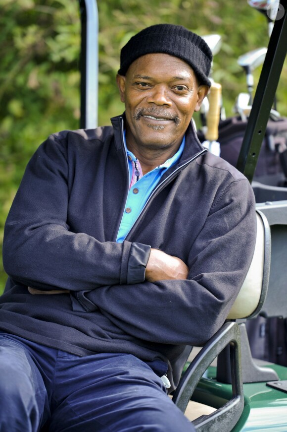 Samuel L. Jackson lors de la Coupe des Présidents Hermès Eagle 2013 à Bad Griesbach le 14 septembre 2013