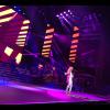 Céline Dion chante live "Loved Me back To Life" lors de son concert sur les plaines d'Abraham à Québec, le 27 juillet 2013.