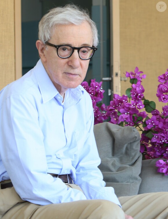Exclusif - Woody Allen à Nice le 5 juillet 2013