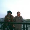 Woody Allen et Julia Roberts à Paris sur le tournage de Tout le monde dit I Love You en 1995