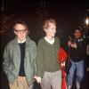 Woody Allen et Mia Farrow en 1992