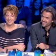 Natacha Polony et Aymeric Caron dans "On n'est pas couché", le samedi 21 septembre sur France 2.