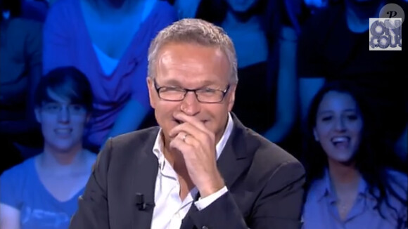 Laurent Ruquier dans "On n'est pas couché", le samedi 21 septembre sur France 2.