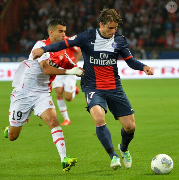 PSG-AS Monaco au Parc des Princes le 22 septembre 2013.