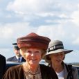  La princesse Beatrix des Pays-Bas le 11 septembre 2013 lors de l'inauguration d'une ferme éolienne. 