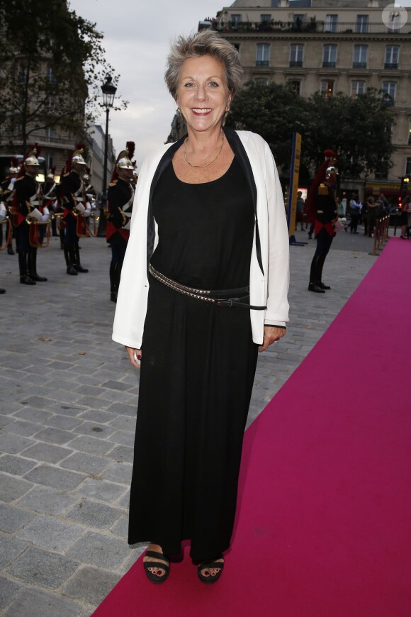 Catherine Laborde au Gala de l'IFRAD au Cirque D'Hiver, à Paris, le 25 septembre 2013.