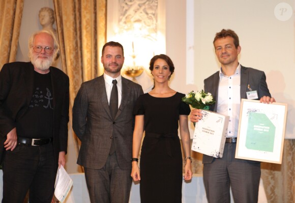 La princesse Marie de Danemark dirigeait le 25 septembre 2013 à Copenhague, au palais Moltke (Christian VII), la cérémonie de remise de prix InnovationSTORM 2013.