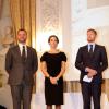 La princesse Marie de Danemark présidait le 25 septembre 2013 à Copenhague, au palais Moltke (Christian VII), la cérémonie de remise de prix InnovationSTORM 2013.