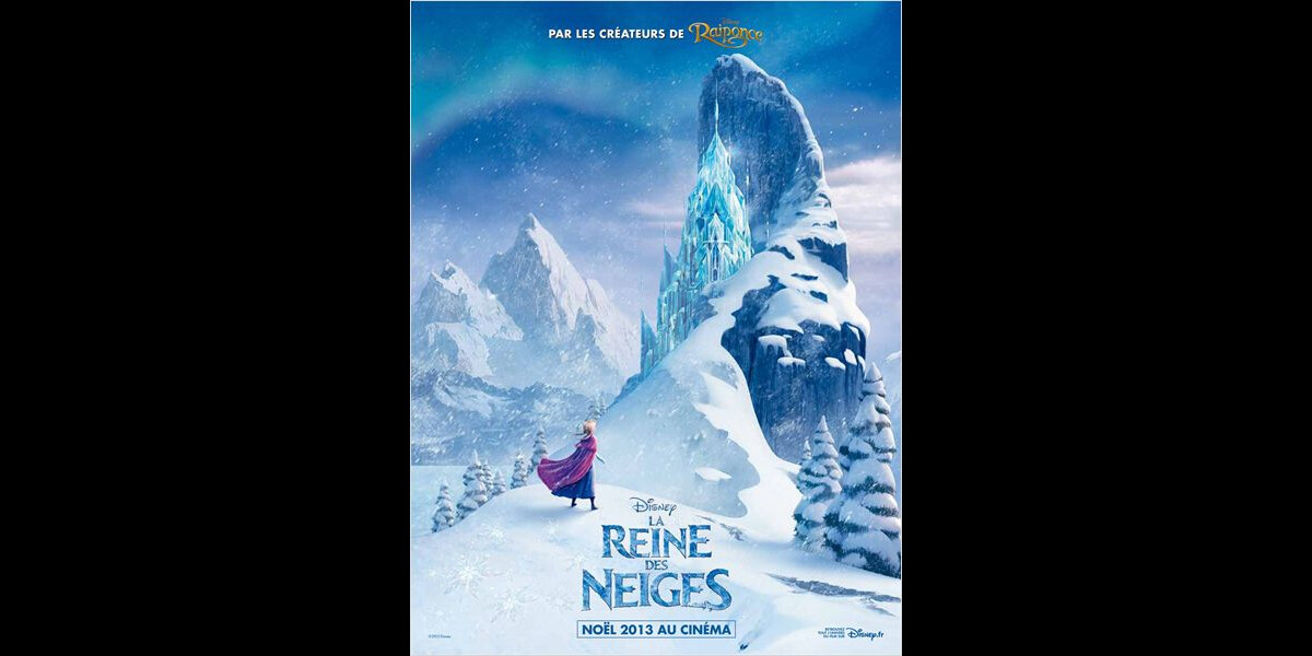 Photo : Affiche du film La Reine des Neiges. - Purepeople