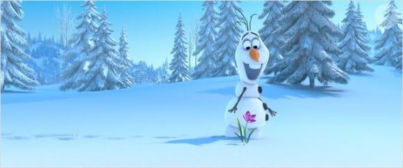 Olaf (Josh Gad) dans le film La Reine des Neiges.