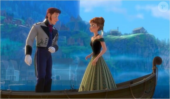 Hans et Anna dans le film La Reine des Neiges.