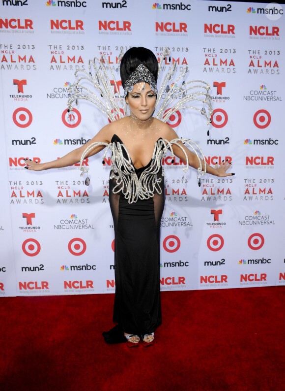 Z LALA lors des ALMA Awards à Pasadena en Californie, le 27 septembre 2013.