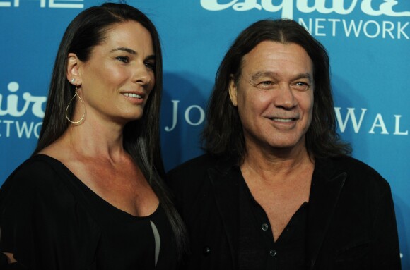 Janie Liszewski et Eddie Van Halen à New York le 17 septembre 2013.