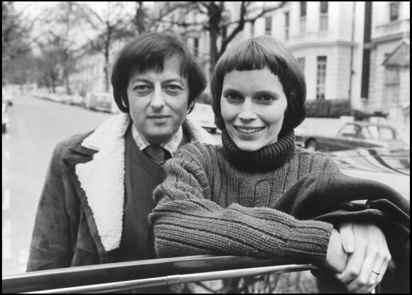 Mia Farrow et André Previn le 17 février 1978