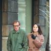 Woody Allen et Soon-Yi Previn à Paris le 16 décembre 1995