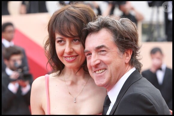 Valérie Bonneton et François Cluzet lors du Festival de Cannes le 21 mai 2009