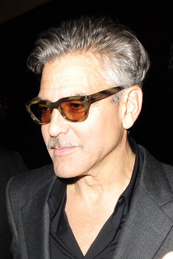 George Clooney à Londres le 26 mai 2013.