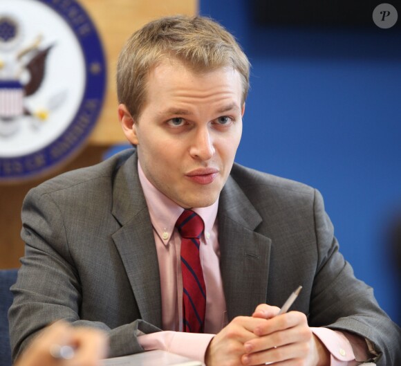 Ronan Farrow à New York dans les quartiers généraux des Nations-Unies le 23 avril 2012