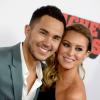 Carlos Pena et sa fiancée Alexa Vega à la première de Machete Kills à Los Angeles, le 2 octobre 2013.