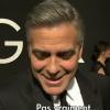 George Clooney sur le tapis rouge de l'avant-première du film Gravity à New York le 1er octobre 2013