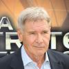 Harrison Ford pendant le photocall du film "La stratégie Ender" à l'hôtel Mandarin à Paris, le 2 octobre 2013.