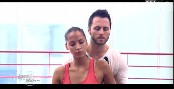 Noémie Lenoir et Christian dans Danse avec les stars 4 sur TF1 le samedi 5 octobre 2013