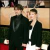 Johnny Depp et Vanessa Paradis lors des Screen Actors Guild Awards à Los Angeles en 2005