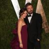 Jennifer Garner et Ben Affleck lors de la soirée Vanity Fair post-Oscars le 24 février 2013