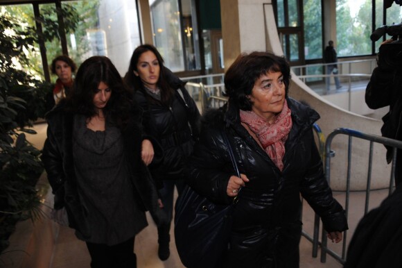 Ruth Halimi, mère d'Ilan, au tribunal de Créteil le 25 octobre 2010