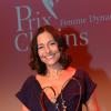 La lauréate Gisèle Tsobanian des Toiles enchantées - Remise du 16e Prix Clarins de la Femme Dynamisante au Théâtre Mogador à Paris, le 14 otobre 2013.