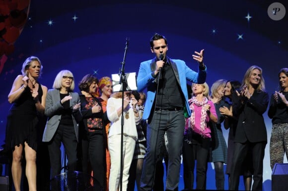 Yohann Fréget - Remise du 16e Prix Clarins de la Femme Dynamisante au Théâtre Mogador à Paris, le 14 otobre 2013.