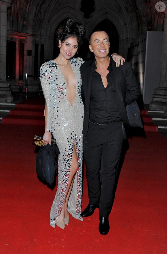 Eliza Doolittle et Julien Macdonald lors des Attitude Magazine Awards à Londres le 15 octobre 2013 à la Cour royale de justice à Londres