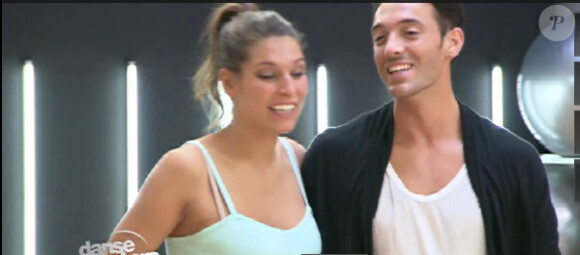 La très jolie Laury Thilleman et Maxime Dereymez dans Danse avec les stars 4, sur TF1.