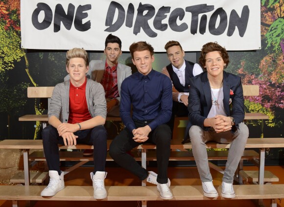 Les One Direction chez Madame Tussauds à Sydney, Australie, le 24 octobre 2013.