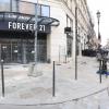 Le magasin Forever 21 de la rue de Rivoli, à Paris, a été pris d'assaut, le samedi 26 octobre 2013 pour son inauguration.